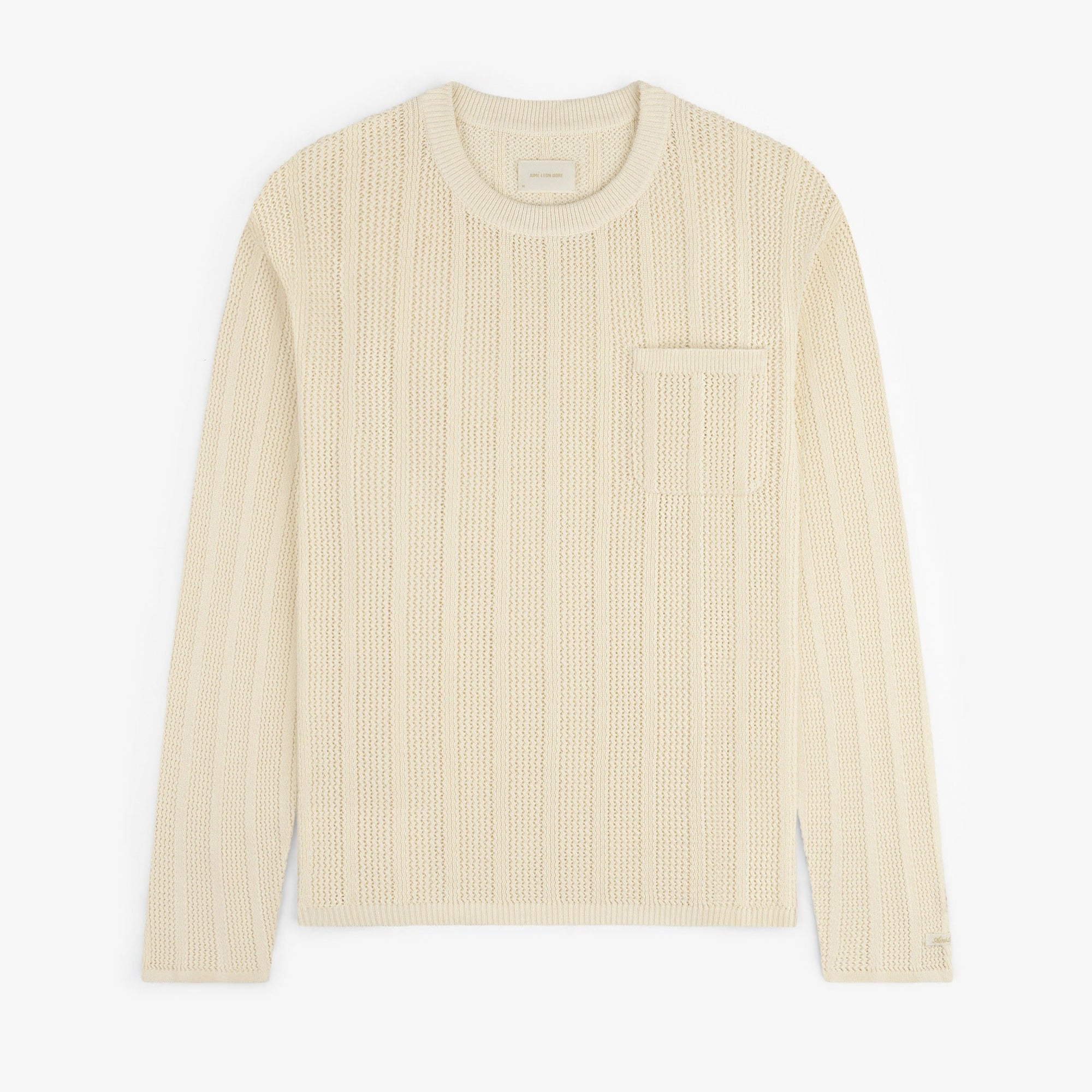 Оригінальна Racking Stitch Crewneck Sweater Aime leon dore – боковий вид