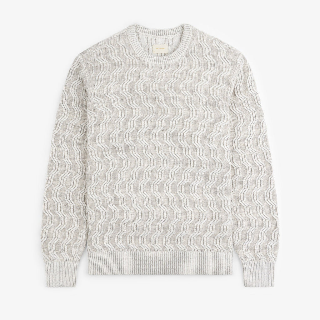 Linen Blend Cable Knit Sweater Aime leon dore – Гарантія оригінальності – боковий вид