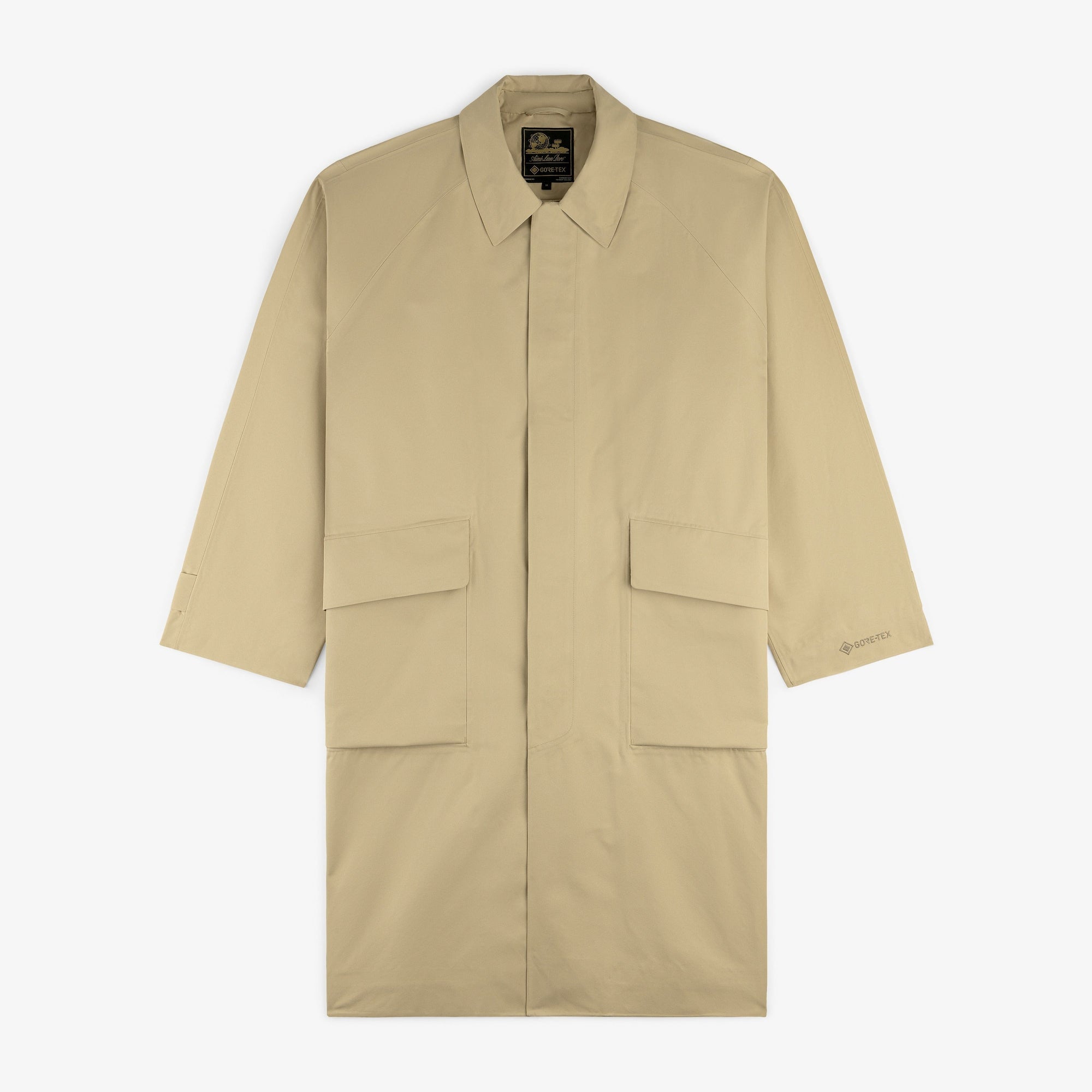 Gore-Tex Balmacaan Coat Aime leon dore оригінал – Купити в Україні – боковий вид