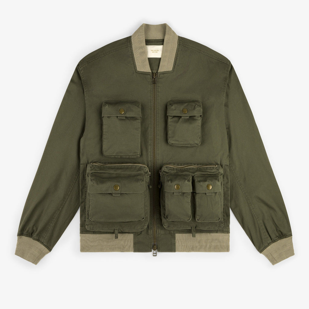 Safari Utility Bomber Aime leon dore оригінал – Купити в Україні – боковий вид