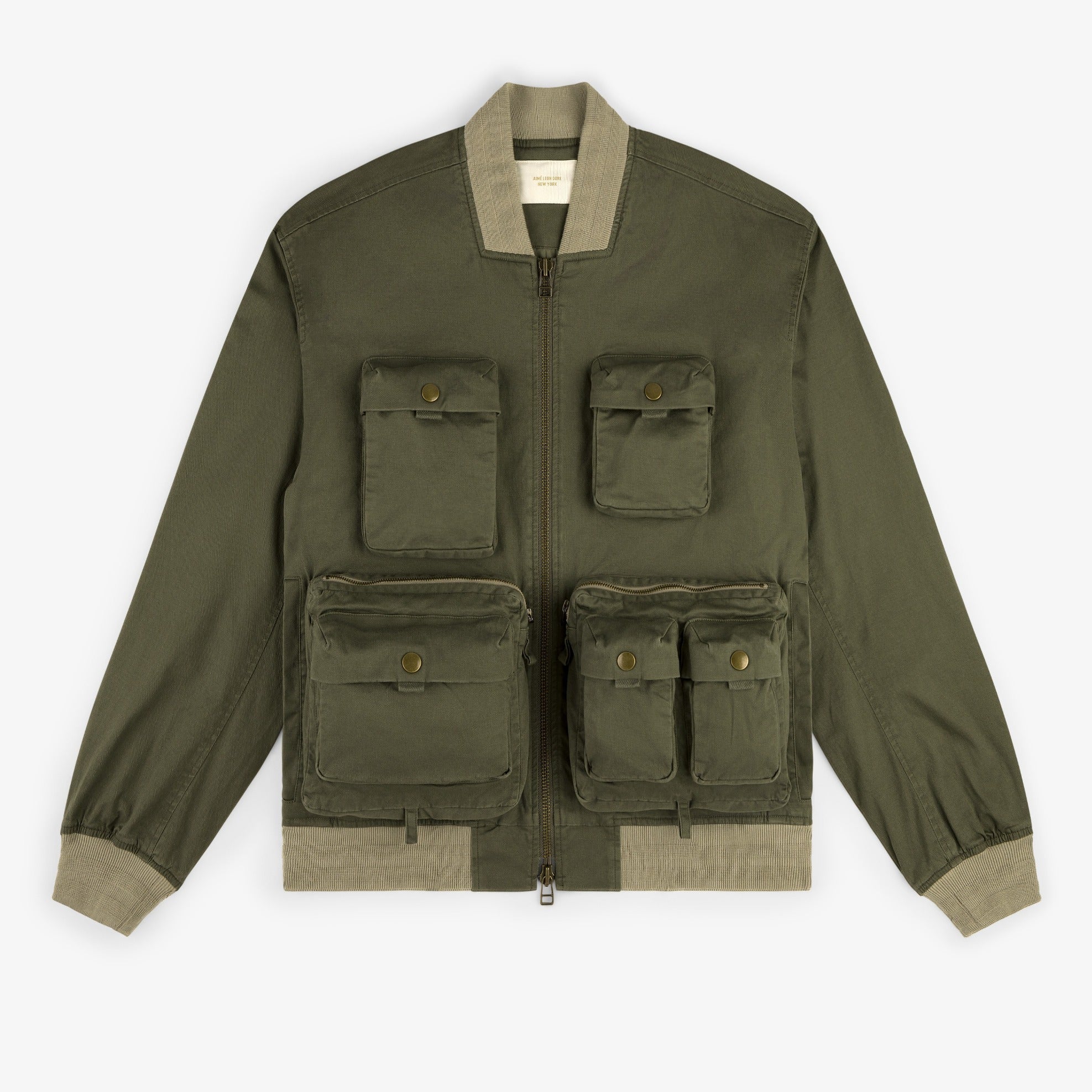 Safari Utility Bomber Aime leon dore оригінал – Купити в Україні – боковий вид