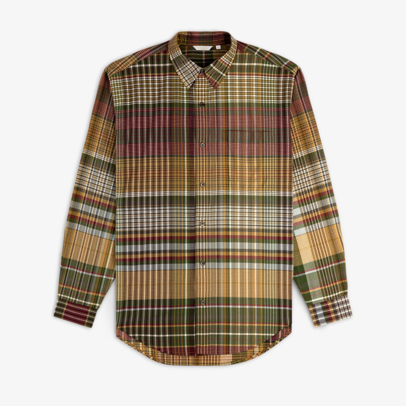 Washed Madras Shirt Aime leon dore оригінал – Купити в Україні – боковий вид
