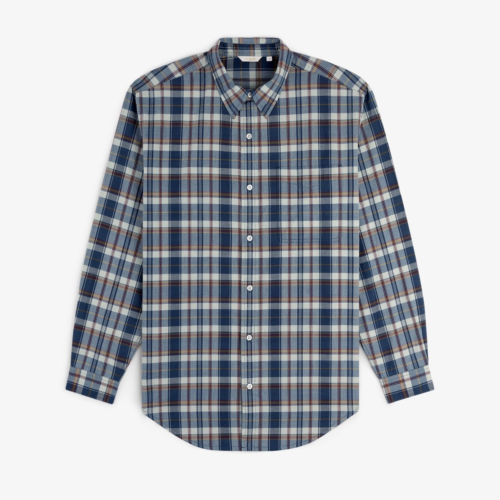 Washed Madras Shirt Aime leon dore оригінал – Купити в Україні – боковий вид