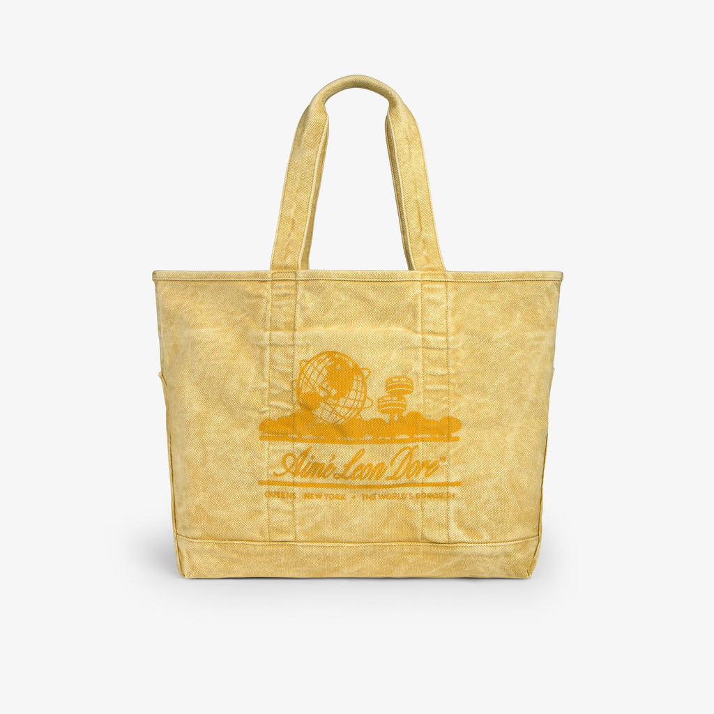 Оригінальна Sun Faded Large Unisphere Tote Bag Aime leon dore – боковий вид