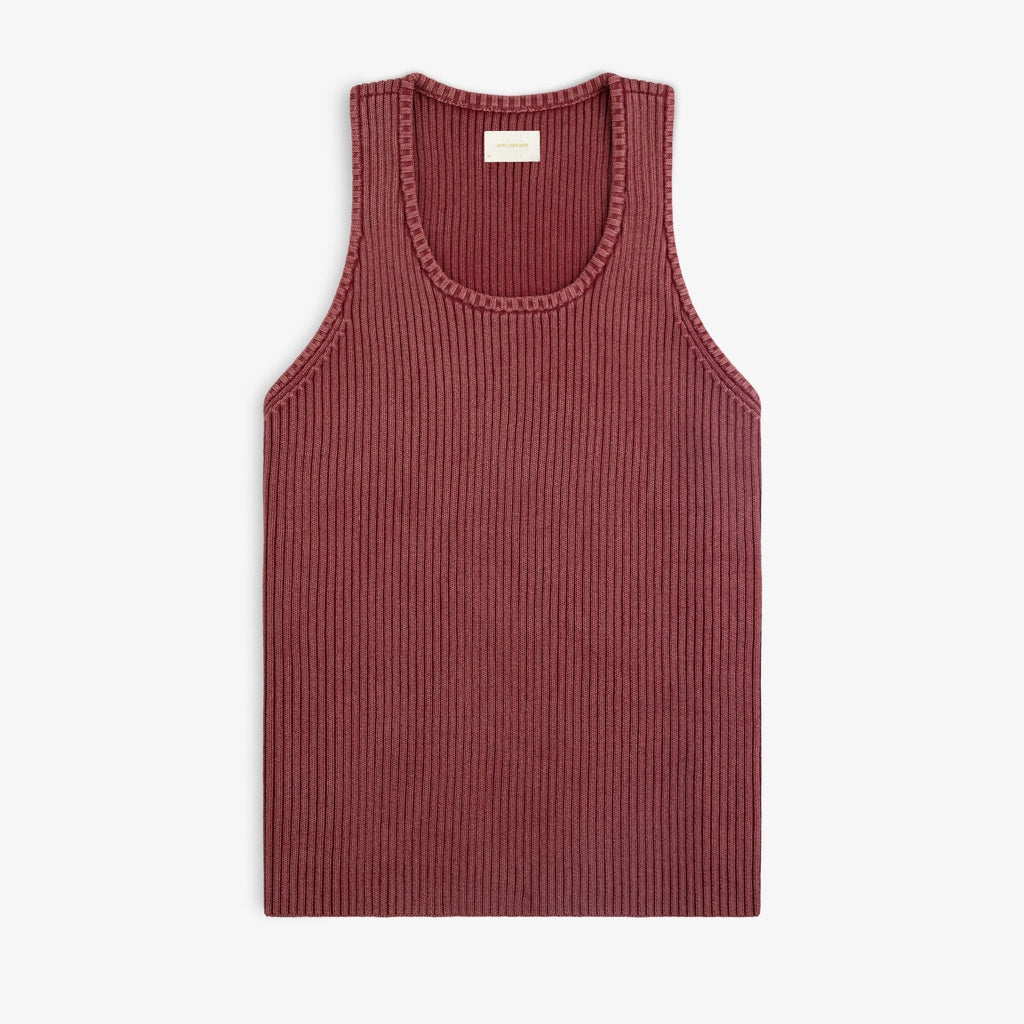 Stone Washed Knit Tank Top Aime leon dore – Гарантія оригінальності – боковий вид