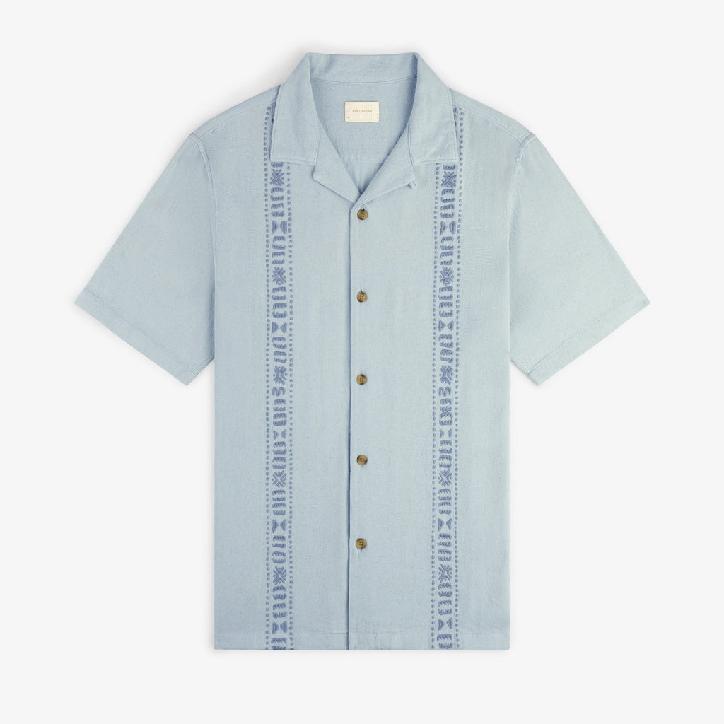 Linen Blend Leisure Shirt Aime leon dore оригінал – Купити в Україні – боковий вид