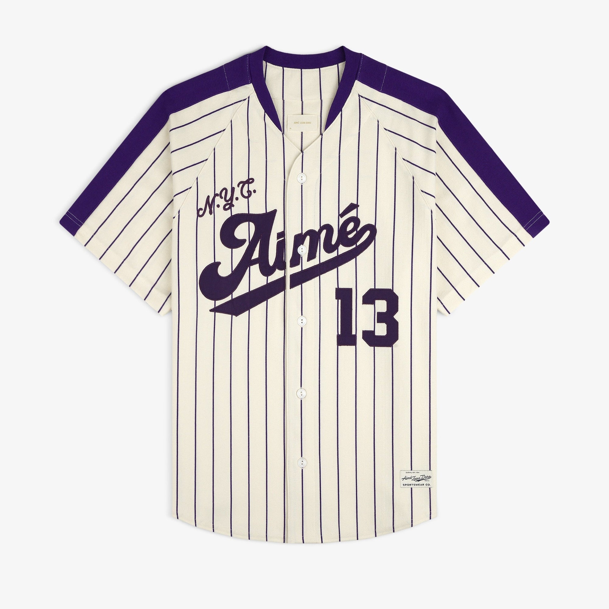 Оригінальна Aimé Baseball Jersey Aime leon dore – боковий вид