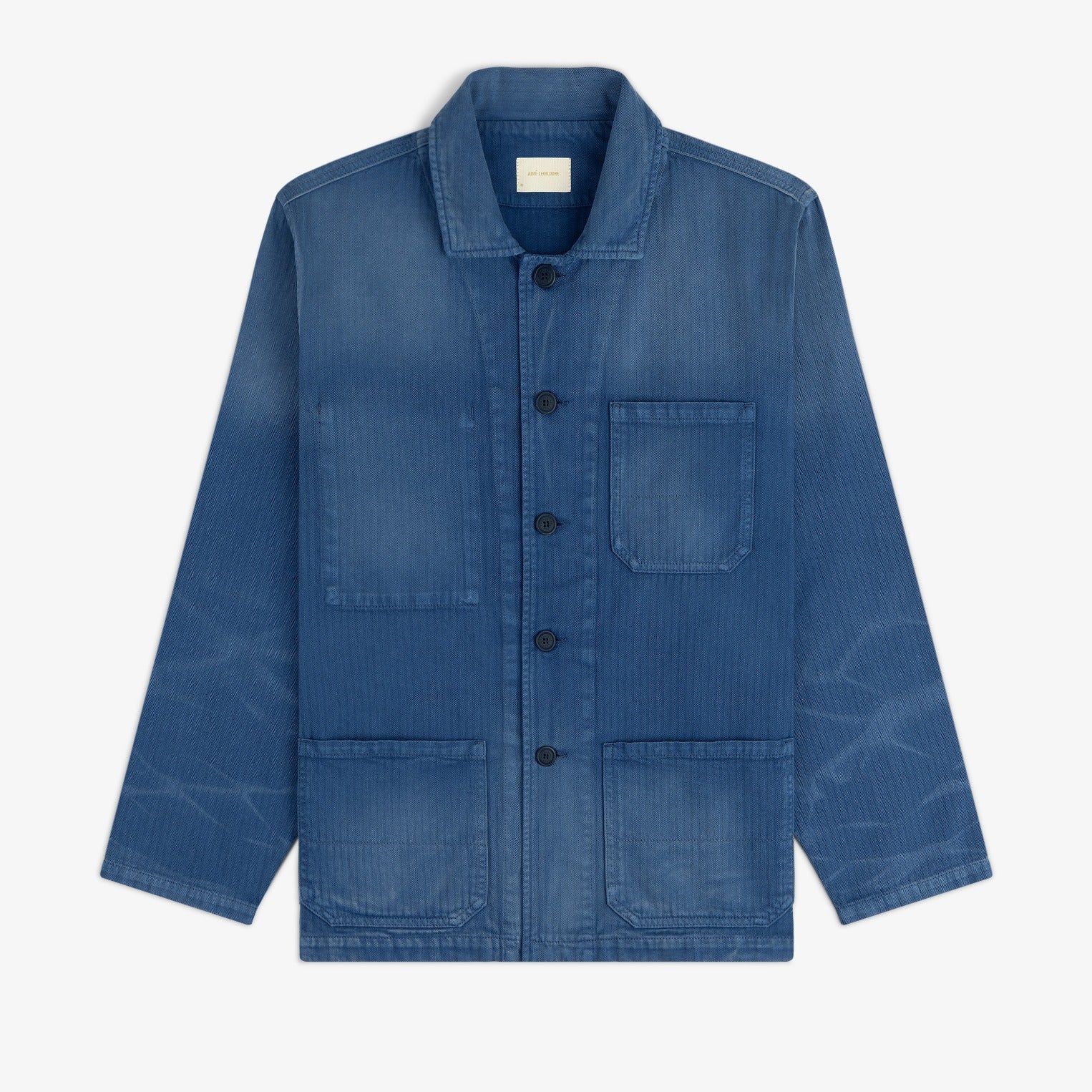 Sun Faded Chore Jacket Aime leon dore – Гарантія оригінальності – боковий вид