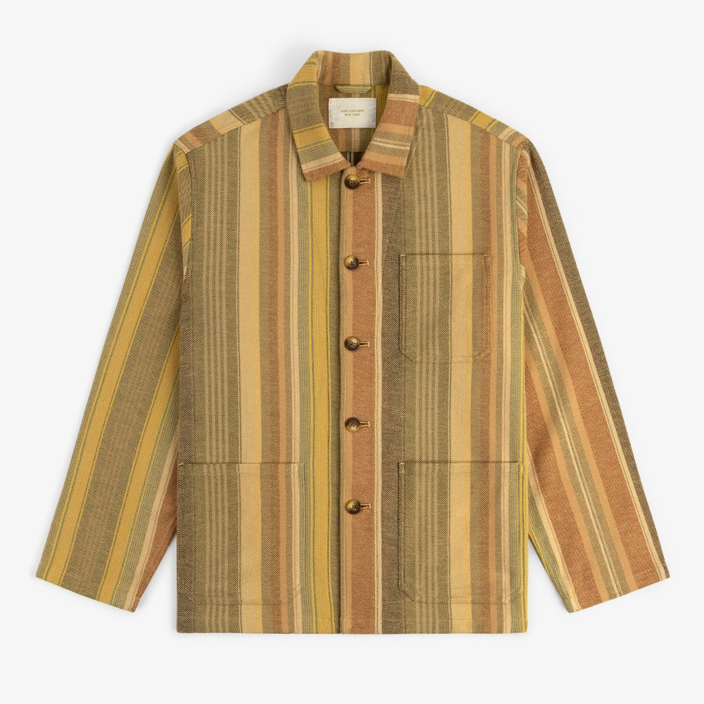 Blanket Striped Chore Jacket Aime leon dore – Гарантія оригінальності – боковий вид