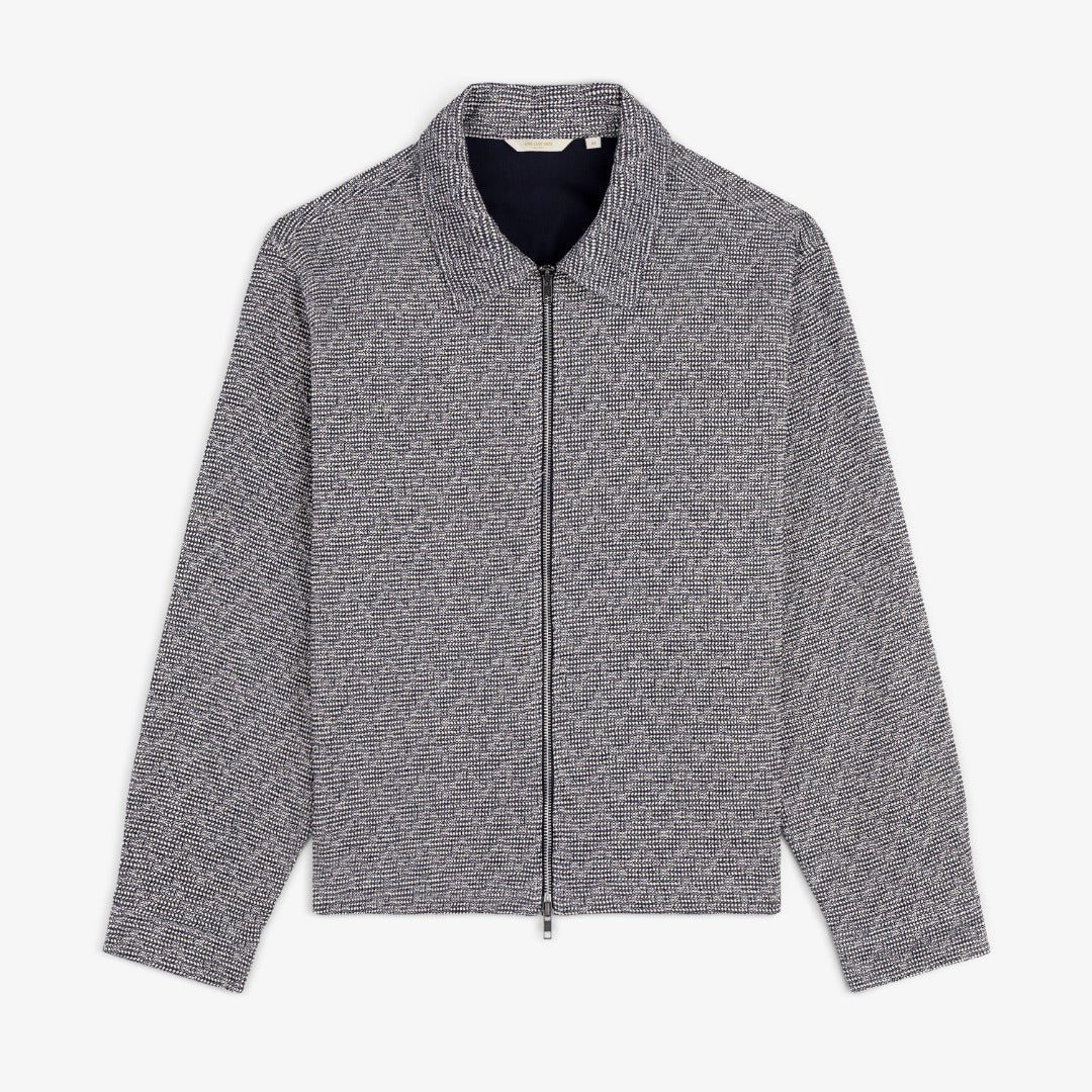 Textured Zip Shirt Aime leon dore оригінал – Купити в Україні – боковий вид