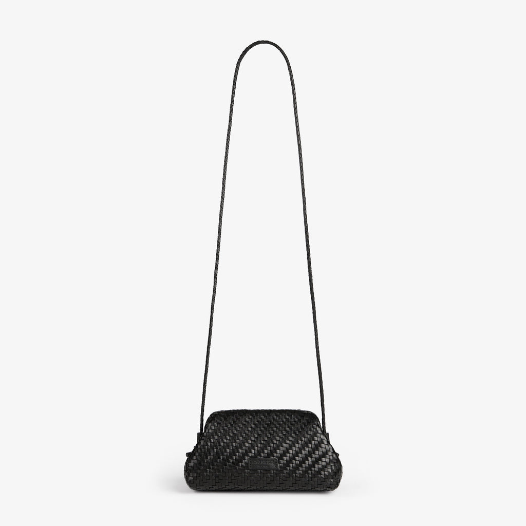 Оригінальна Woven Leather Shoulder Bag Aime leon dore – боковий вид