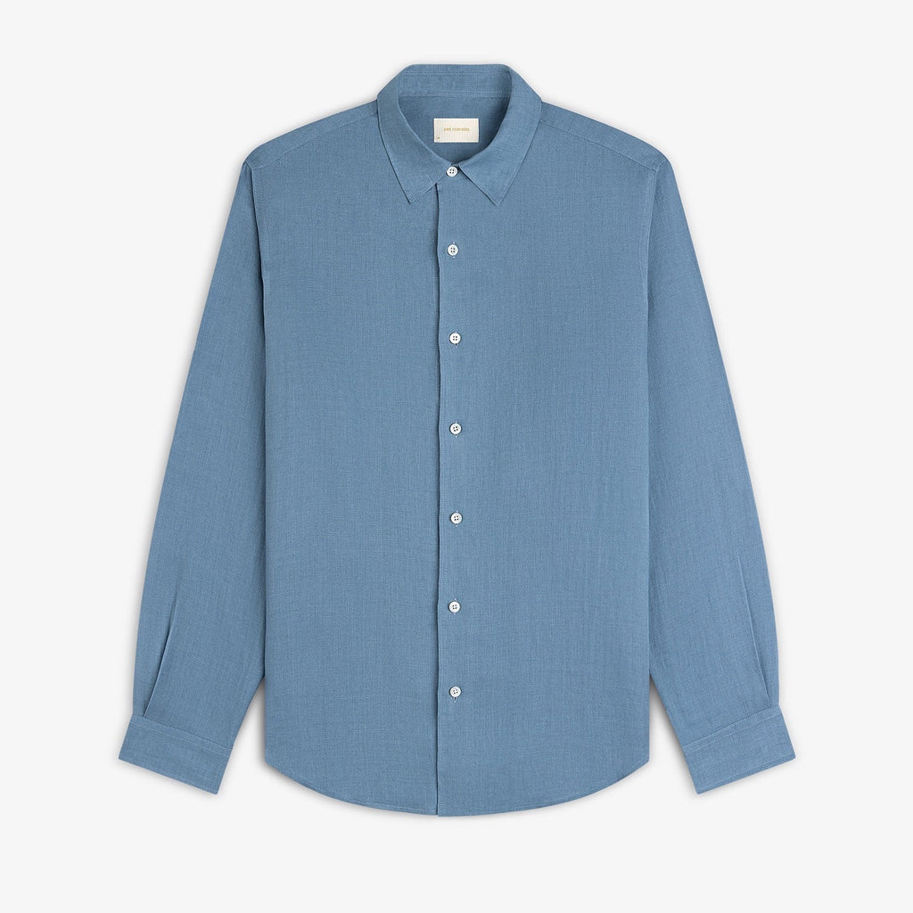 Long-Sleeve Linen Shirt Aime leon dore оригінал – Купити в Україні – боковий вид