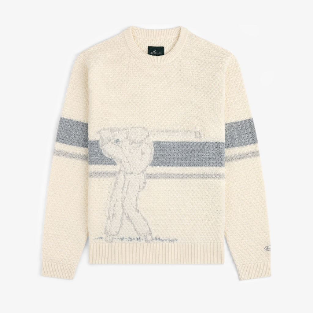 Оригінальна Ald Golf Clubhouse Sweater Aime leon dore – боковий вид