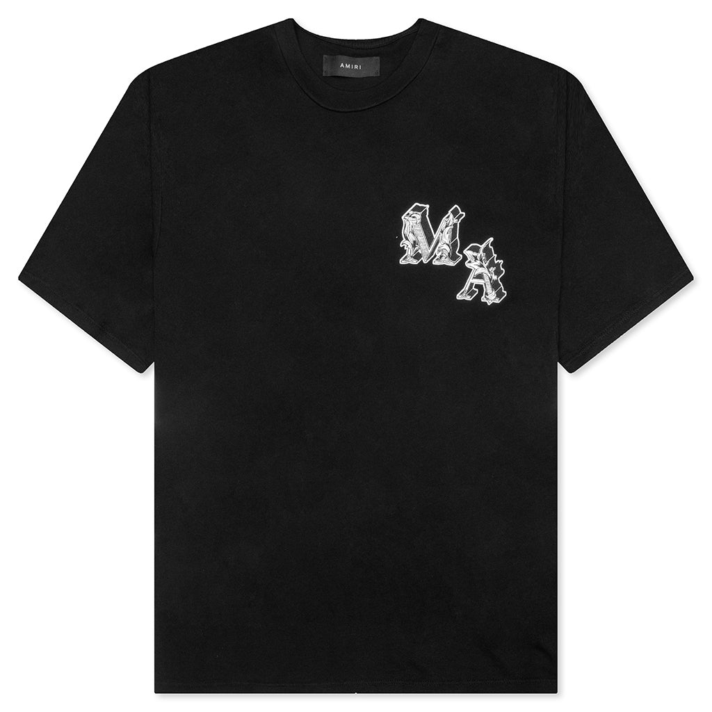 Angel Tee Black Amiri – Гарантія оригінальності – боковий вид