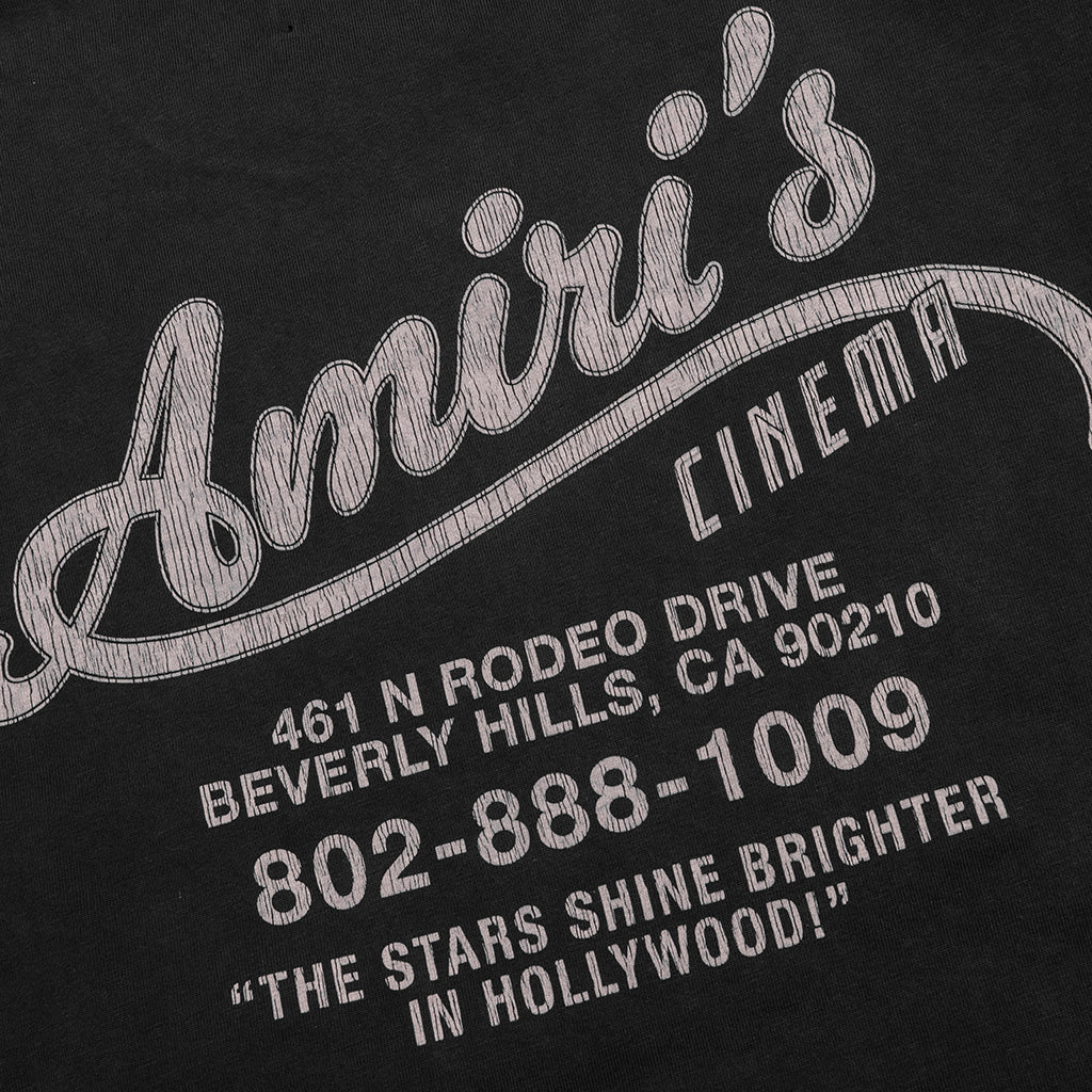 Cinemas Vintage Tee Black Amiri – Гарантія оригінальності – збільшений вид
