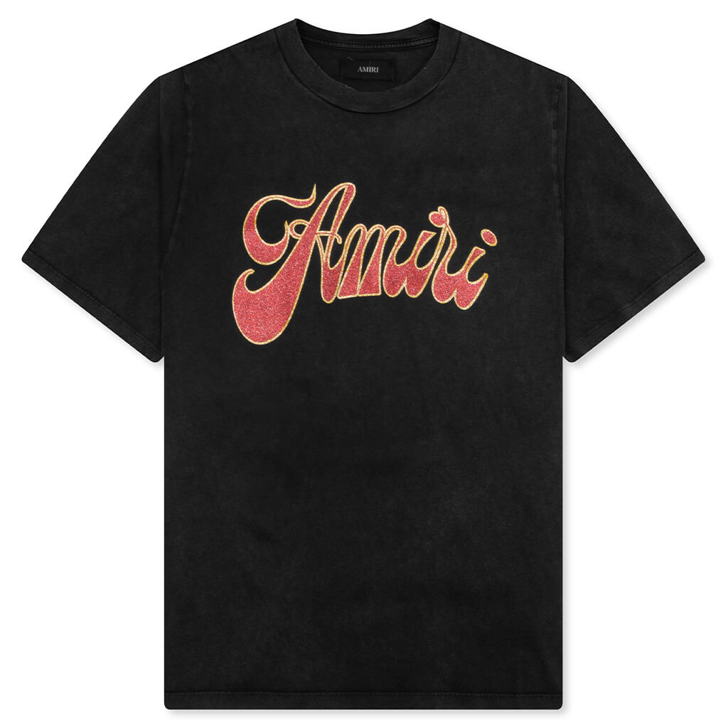 Groovy Tee Black Amiri – Гарантія оригінальності – боковий вид