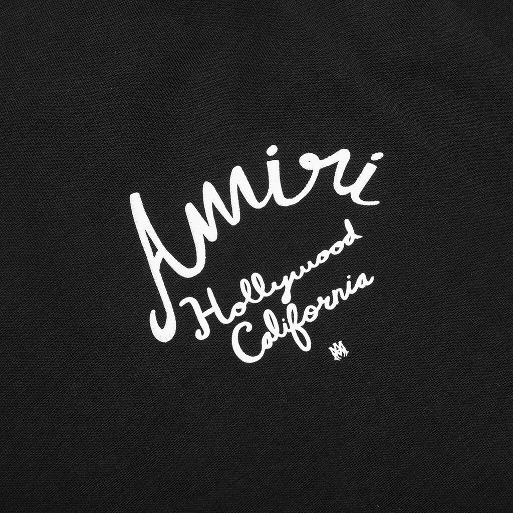 Hollywood Tee Black Amiri оригінал – Купити в Україні – детальний вид