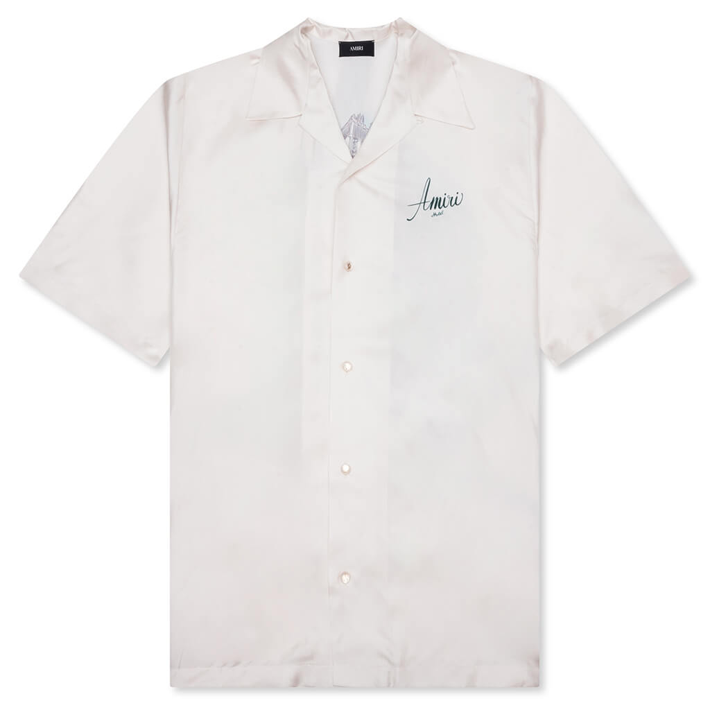Hotel Bowling Shirt Alabaster Amiri оригінал – Купити в Україні – боковий вид