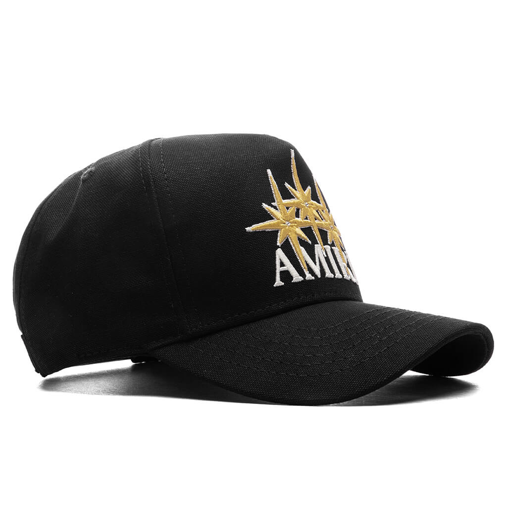 Starburst Canvas Hat Black Amiri – Гарантія оригінальності – детальний вид