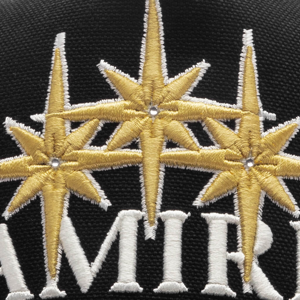Starburst Canvas Hat Black Amiri – Гарантія оригінальності – вид ззаду