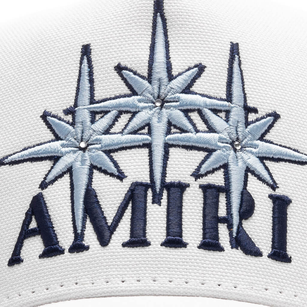 Starburst Canvas Hat Ivory Amiri оригінал – Купити в Україні – вид ззаду