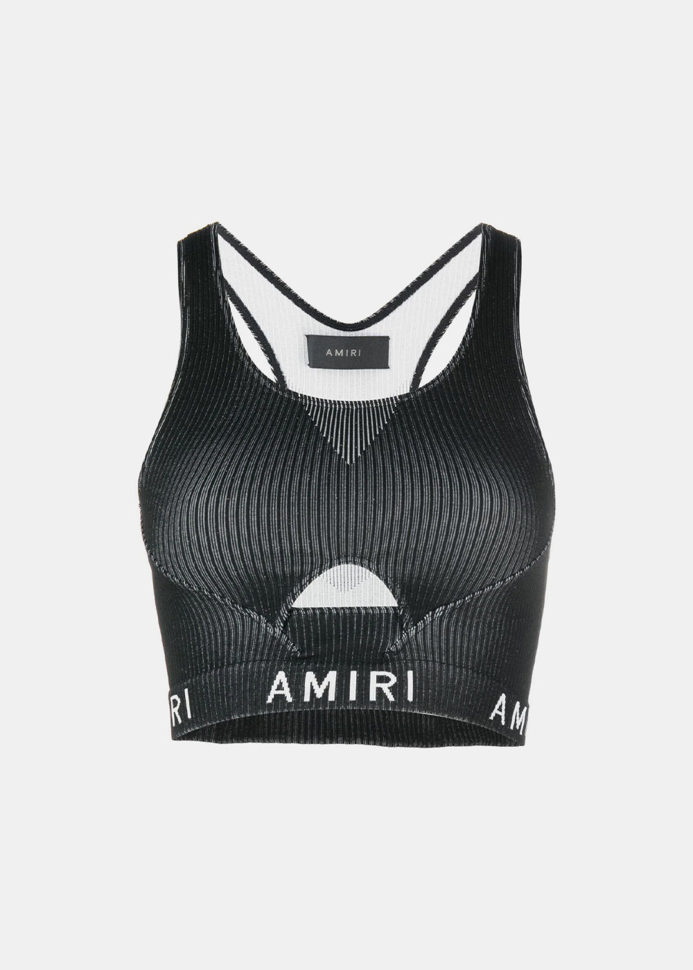 Black Cut-Out Bra Amiri оригінал – Купити в Україні – боковий вид
