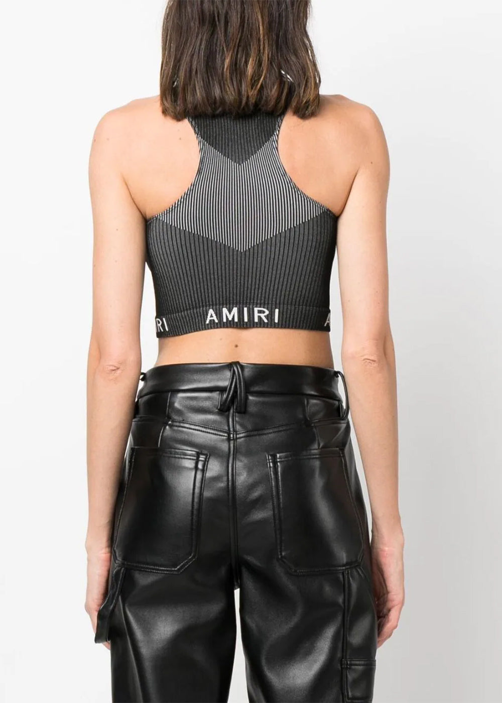Black Cut-Out Bra Amiri оригінал – Купити в Україні – збільшений вид