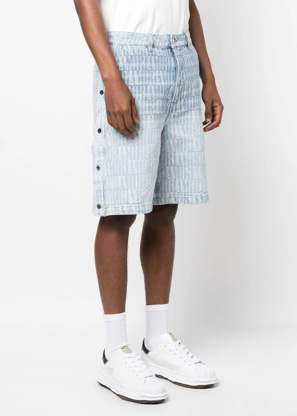 Blue Jacquard Snap Off Shorts Amiri оригінал – Купити в Україні – детальний вид