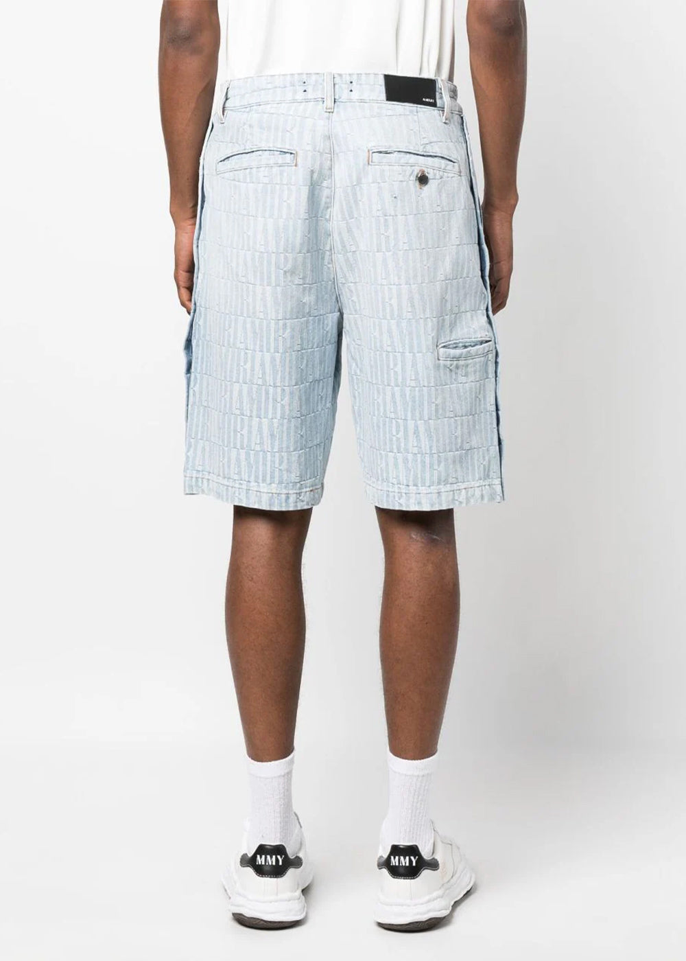 Blue Jacquard Snap Off Shorts Amiri оригінал – Купити в Україні – збільшений вид