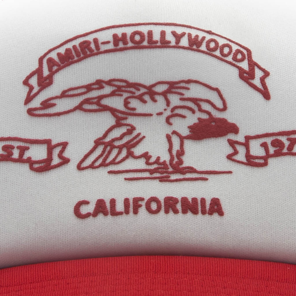 Eagle Trucker Hat Red Rose Amiri оригінал – Купити в Україні – збільшений вид