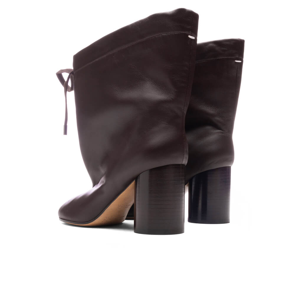 Brown Tabi Drawstring Ankle Boots Maison margiela – Гарантія оригінальності – детальний вид