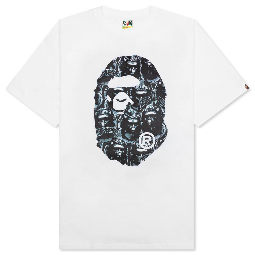 Ape Head Graffiti Big Ape Head Tee A bathing ape оригінал – Купити в Україні – боковий вид