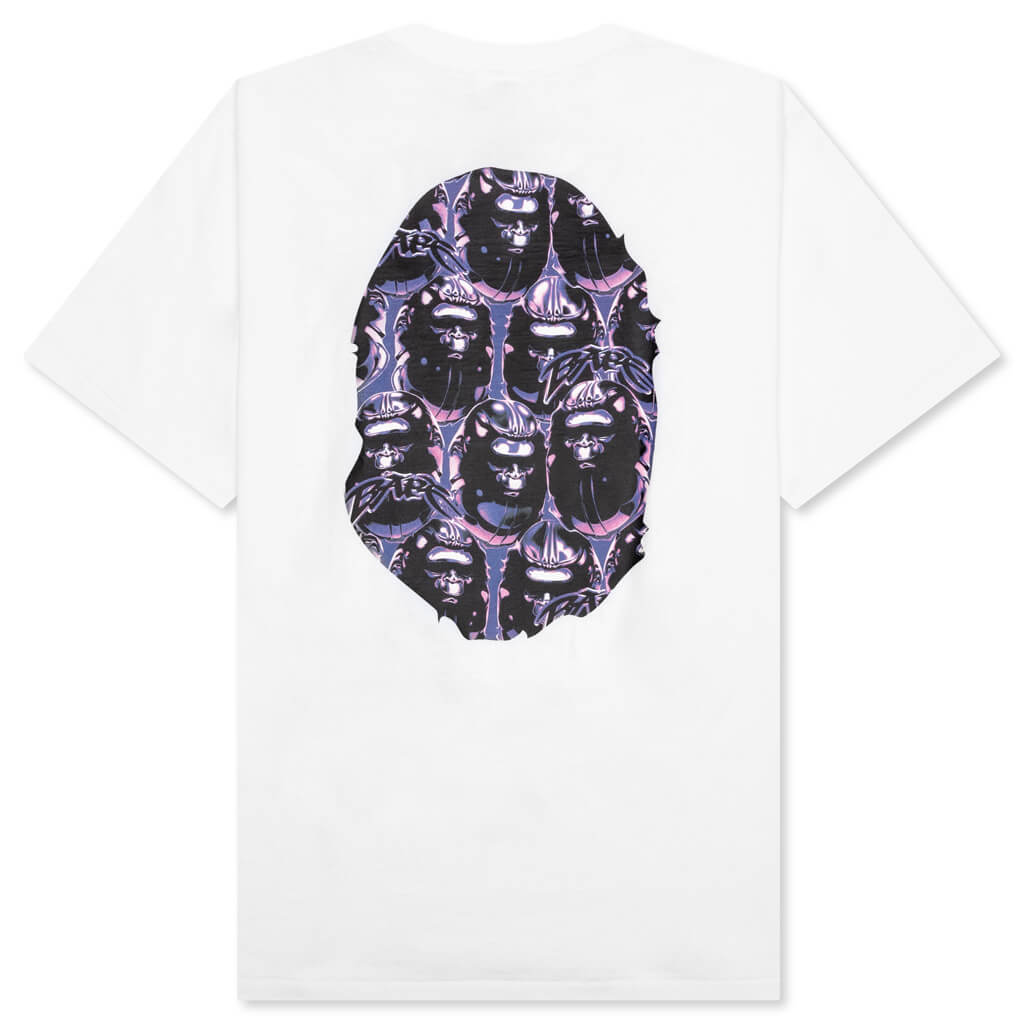 Ape Head Graffiti Big Ape Head Tee A bathing ape оригінал – Купити в Україні – вид ззаду