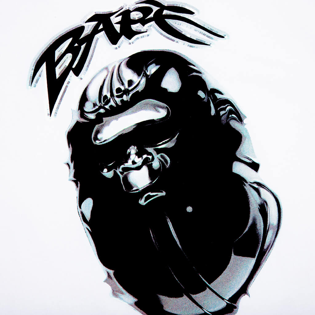 Ape Head Graffiti Tee A bathing ape – Гарантія оригінальності – детальний вид