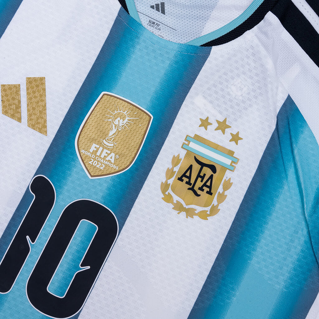 Оригінальна Argentina 26 Messi Home Authentic Jersey Adidas – детальний вид - ADIDAS