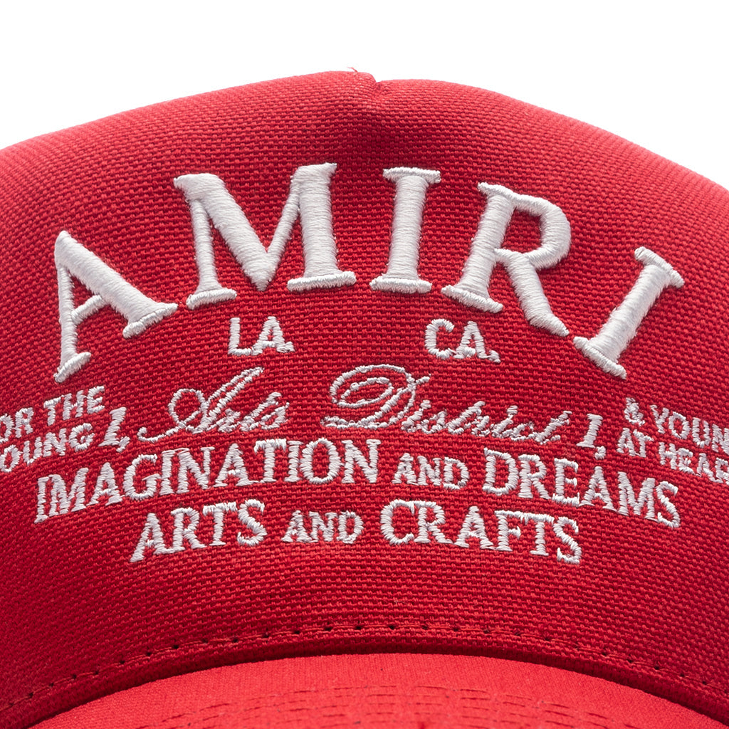 Arts District Trucker Hat Amiri – Гарантія оригінальності – вид ззаду
