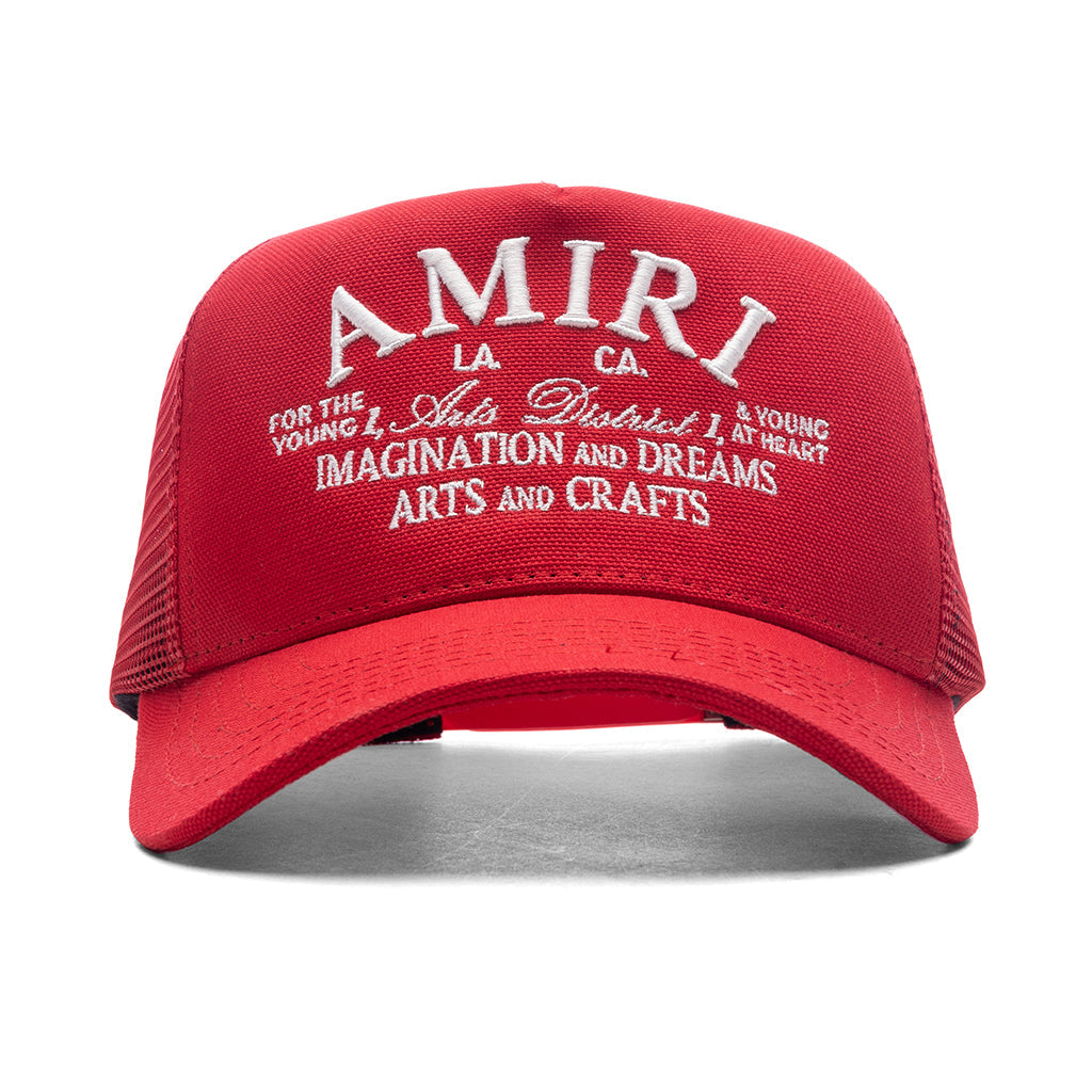 Arts District Trucker Hat Amiri – Гарантія оригінальності – боковий вид