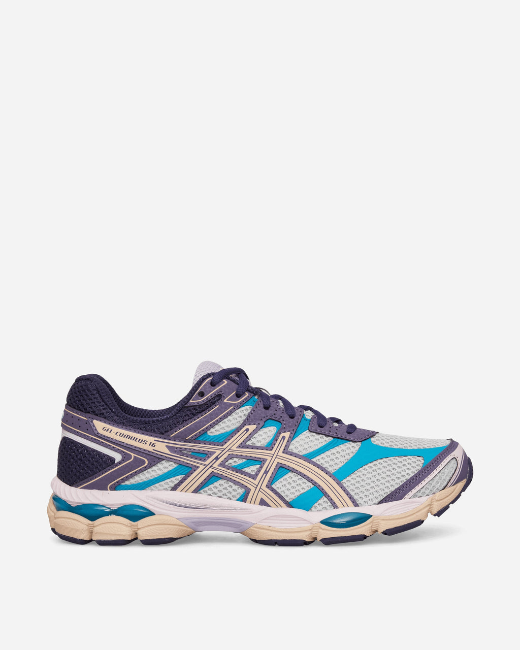 Gel-Cumulus 16 Sneakers Cloud Grey Asics – Гарантія оригінальності – боковий вид