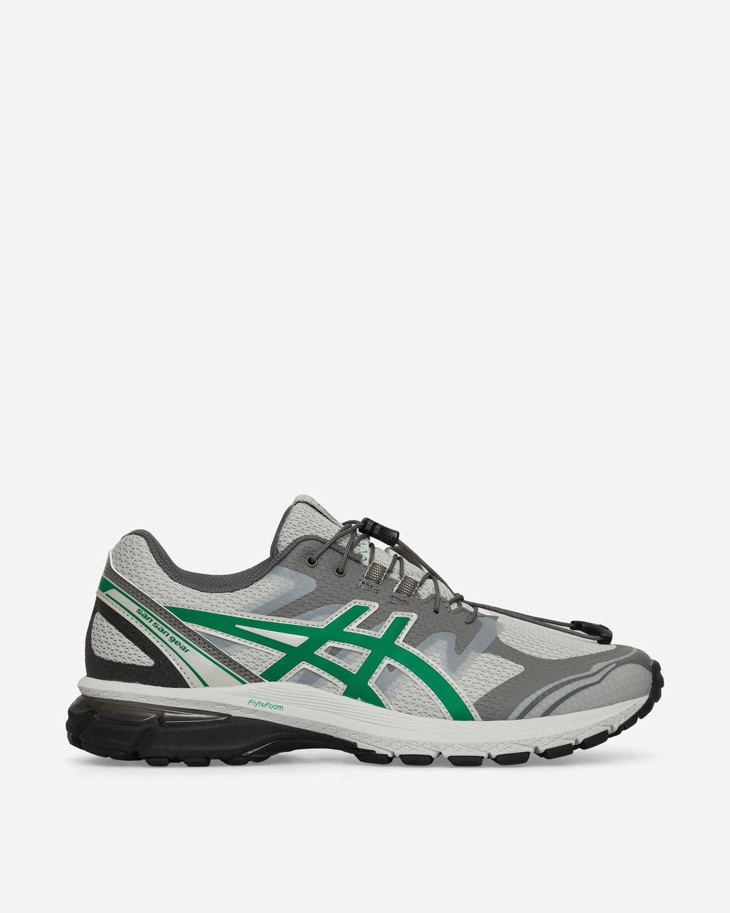 Оригінальна Sansan Gear Gel-Terrain Sneakers Grey Violet Asics – боковий вид