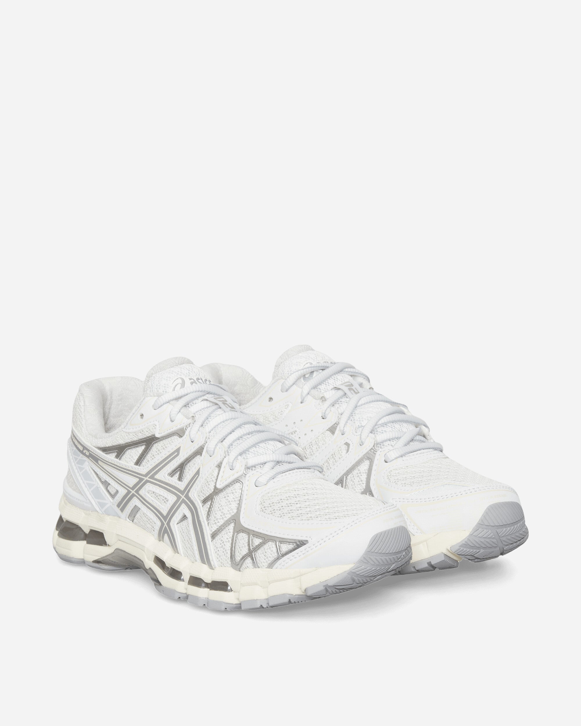 Оригінальна Gel-Kayano 20 Sneakers White Asics – вид ззаду