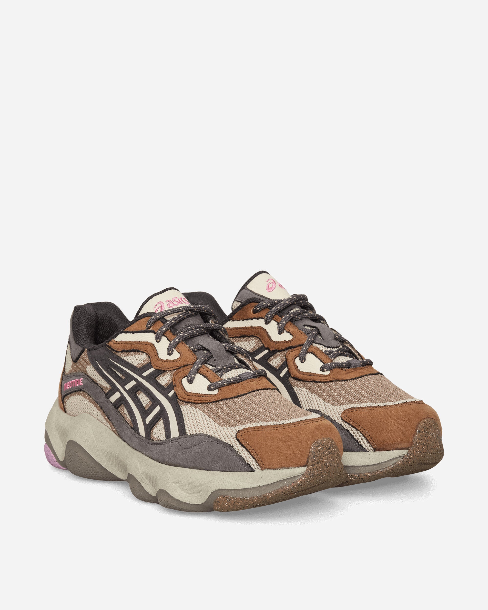 Neotide Sneakers Brown Storm Asics – Гарантія оригінальності – вид ззаду