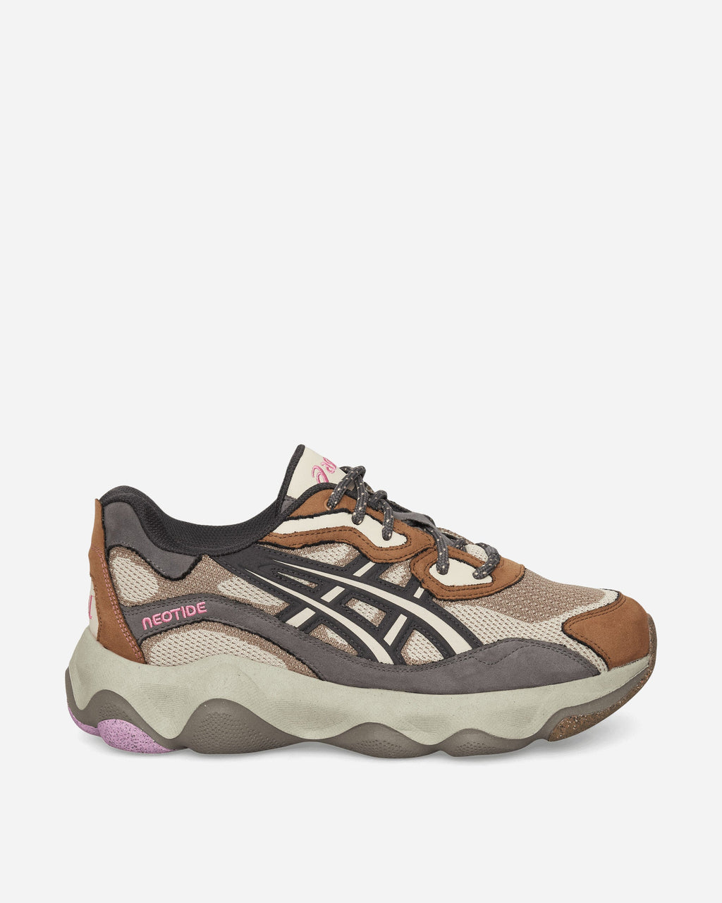 Neotide Sneakers Brown Storm Asics – Гарантія оригінальності – боковий вид