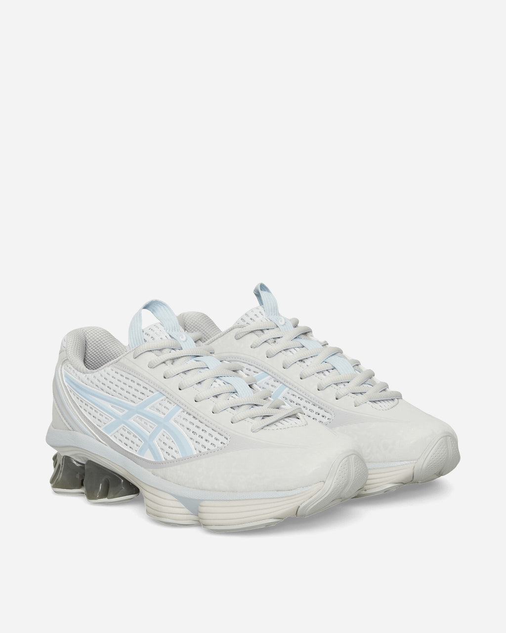 Us6-S Gel-Kinetic Fluent Sneakers Glacier Grey Asics – Гарантія оригінальності – вид ззаду