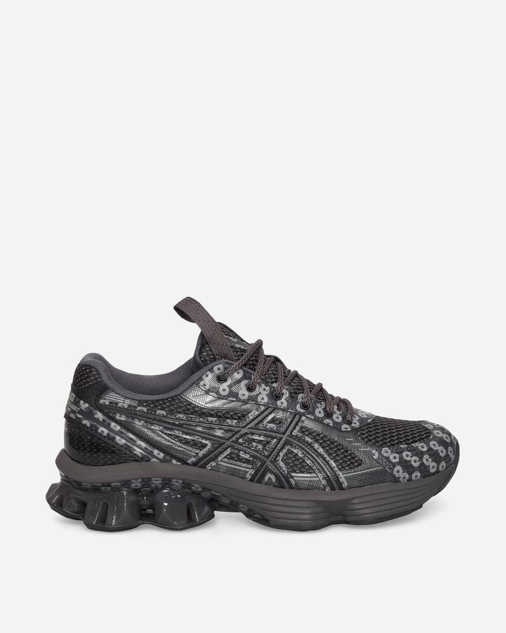 Оригінальна Us7-S Gel-Kinetic Fluent Sneakers Obsidian Grey Asics – боковий вид