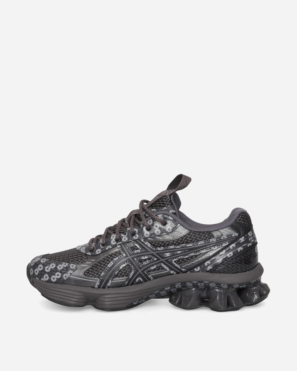 Оригінальна Us7-S Gel-Kinetic Fluent Sneakers Obsidian Grey Asics – детальний вид