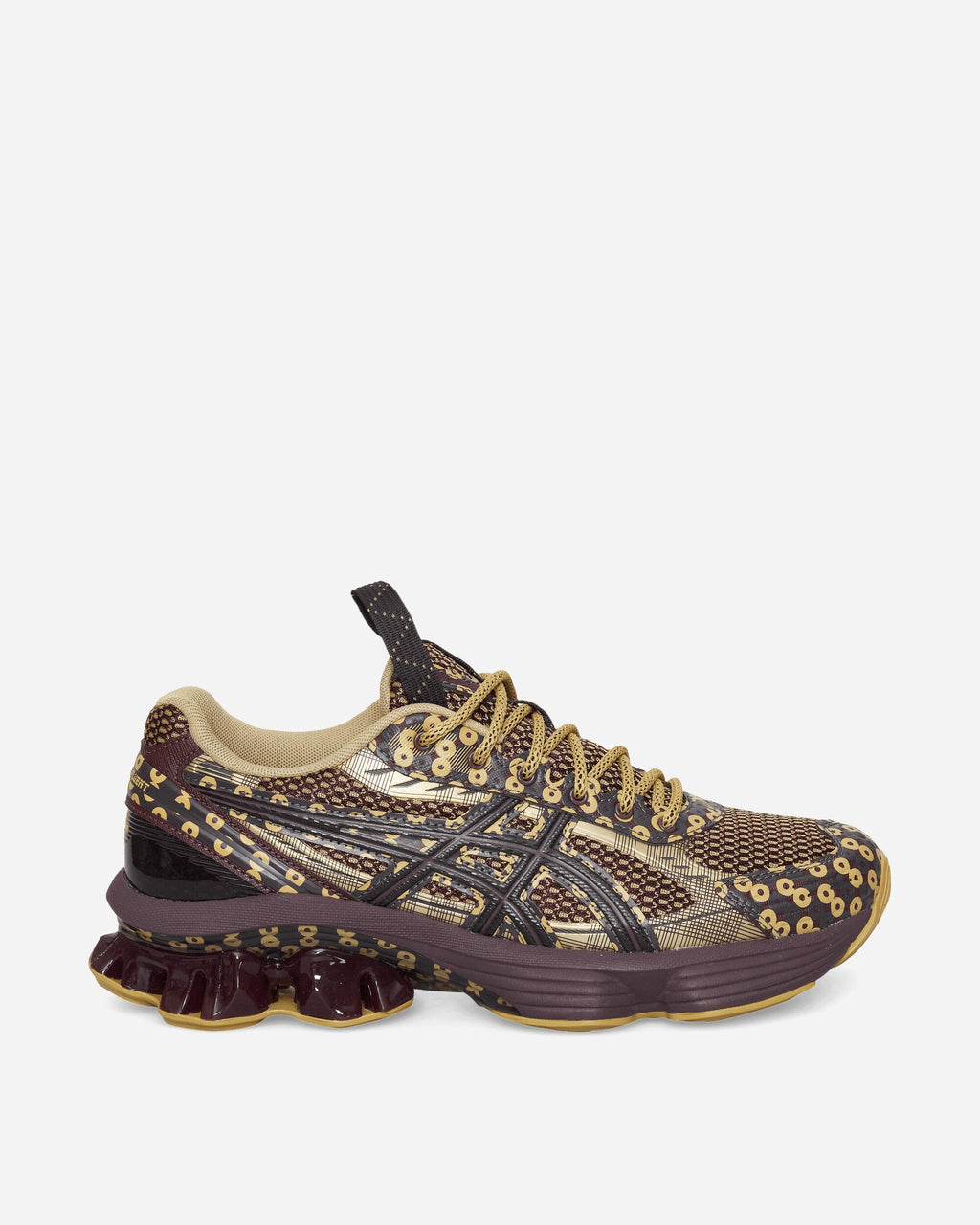 Us7-S Gel-Kinetic Fluent Sneakers Beniimo Purple Asics – Гарантія оригінальності – боковий вид
