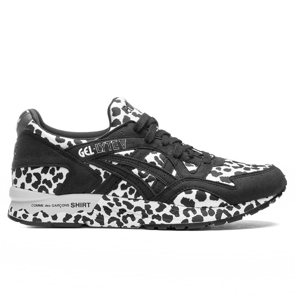X Comme Des Garcons Shirt Gel Lyte V Black Asics – Гарантія оригінальності – боковий вид