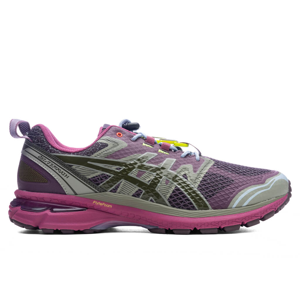 Оригінальна Gel Terrain Purple Asics – боковий вид
