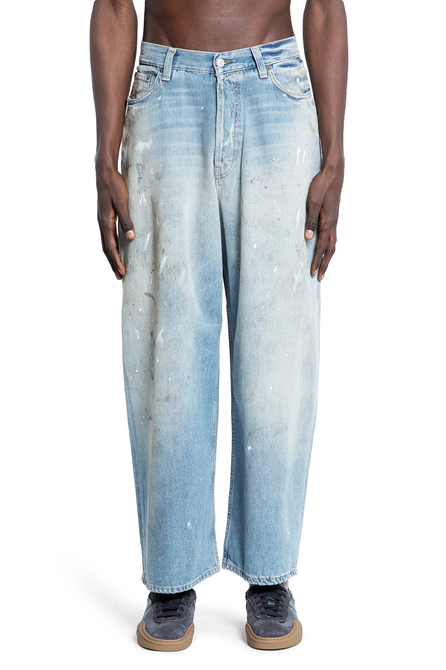 Super Baggy Fit Jeans 2023 Acne studios – Гарантія оригінальності – вид ззаду