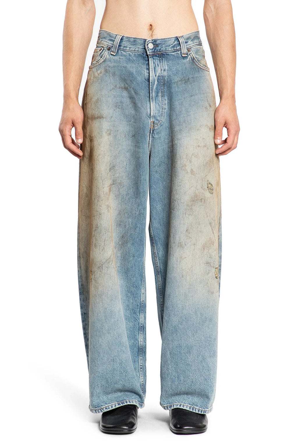Super Baggy Fit Jeans 2023 Acne studios – Гарантія оригінальності – вид ззаду